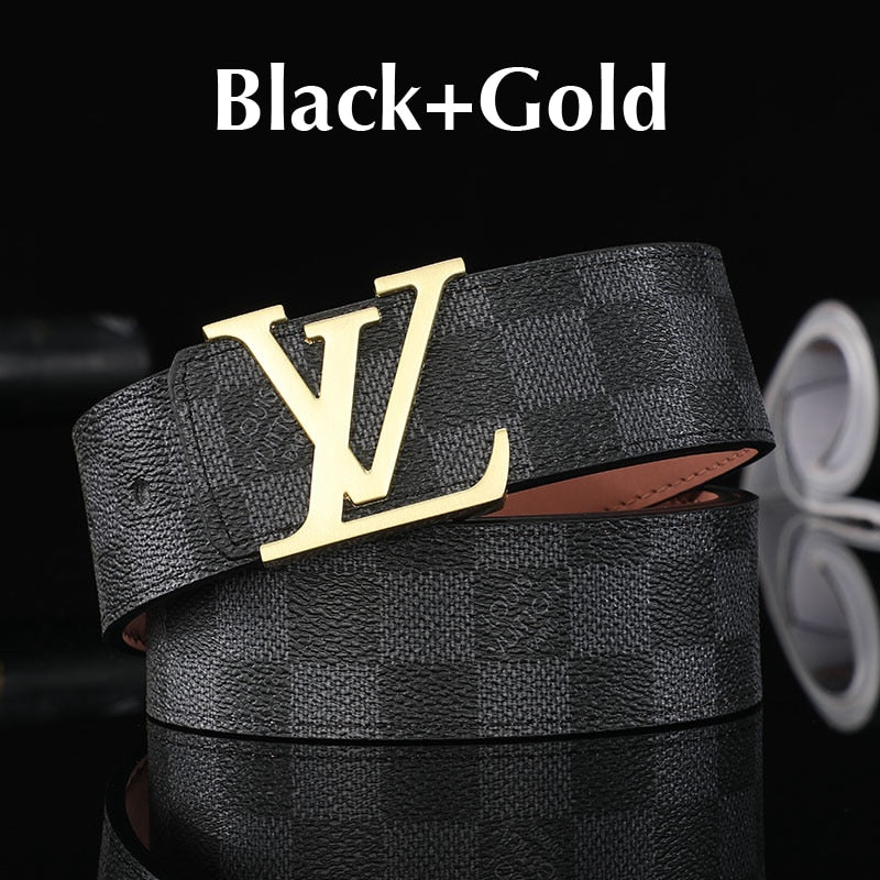 Luxury Designer Brand L Belt High Quality L And V Belt Men Women