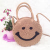 Handbags Round Straw Handmade Rattan Woven