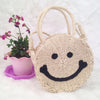 Handbags Round Straw Handmade Rattan Woven