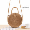 Handbags Round Straw Handmade Rattan Woven