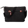 Messenger Shoulder for Men Canvas PU Leather Crossbody Bags Men