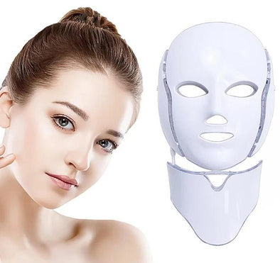 LED Facial Mask Beauty Skin Rejuvenation Photon Light 7 Color