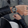 Men watch Automatic Rubber Strap.