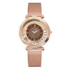 Dress Watches Quartz Screen Stainless Steel Diamond Wristwatches