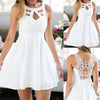 Dress Rome Back Lace Mini A-Line Sundress Sleeveless