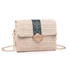 Bag Traveling Crossbody Linen Straw Messenger