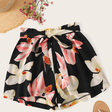 Short Floral Printed casual fashion