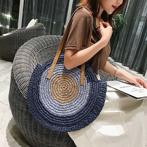 Handbag Rattan Handmade Woven Beach Cross Body