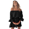 Dress Catalina Flare Sleeve Off Shoulder Holiday