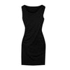 Dress Elegant Party Fashion Sleeveless Solid Color