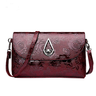 Patent Leather Women Bag - Cross Body Messenger Shoulder