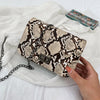 Handbags Snake Print - Small Square Cross body Bags