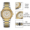 Women Watch Diamond Quartz Gold Wrist Luxury