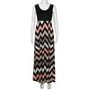 Dress Striped Design Long Boho Dress Lady Sleeveless