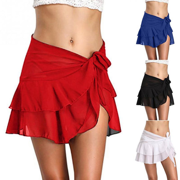 Skirt Bikini Ruffle Summer Beach Fashion