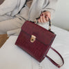 Handbag Print Crocodile Pattern - Shoulder Bag Messenger