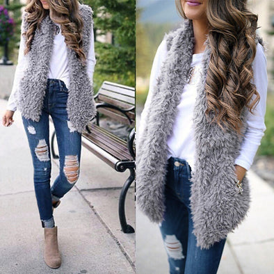 Vest Jacket warm cashmere cardigan