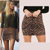 Skirt Print Leopard High Waist Sexy