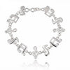 Bracelet Silver Note Solid