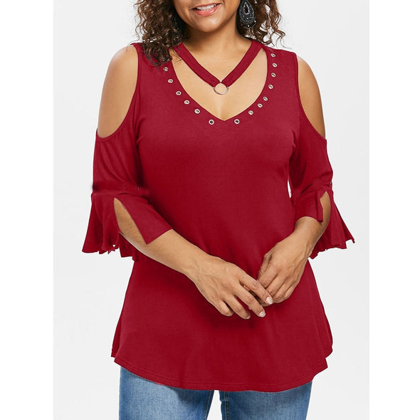 Blouse Karen Off Shoulder Short Sleeve