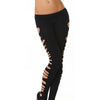 Leggings Skinny Hollow Ripped