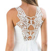 Dress Rome Back Lace Mini A-Line Sundress Sleeveless