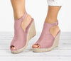 Open Toe Sandals Platform Heel Women Wedges Shoes