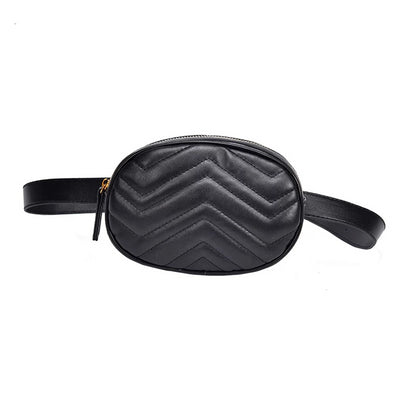 Chest Bag Leather - waist bag Ladies - belt Bag