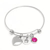 Bracelet Unisex Stainless Steel  Heart Inspirational pet Lover