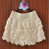 Shorts Waist Slim Lace Crochet