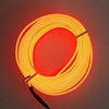 Car Interior Lighting Auto LED Strip Line flexible Neon Light With 12V USB Cigarette Drive 1M/2M/3M/5M