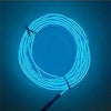 Car Interior Lighting Auto LED Strip Line flexible Neon Light With 12V USB Cigarette Drive 1M/2M/3M/5M